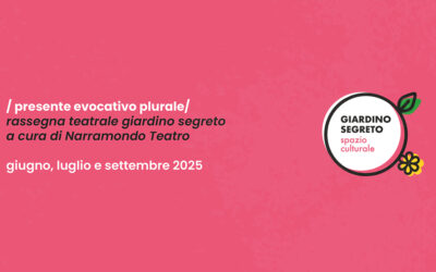 SAVE THE DATE / Rassegna Teatrale in giardino / giugno-settembre 2025